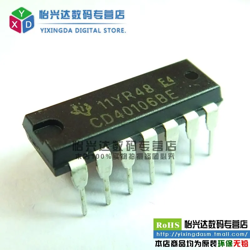 CD40106BE HEF40106 DIP 14 logic circuits YXDDZ|circuit board repair ...