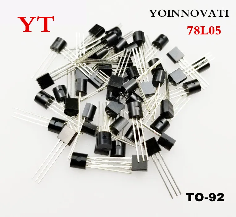 1000 pcs 78L05 L78L05 7805 TO-92 5V 100mA 0.1A Voltage Regulator Transistor 