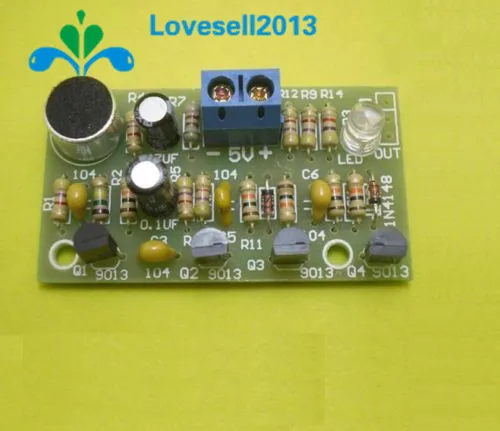 

DIY Clap Acoustic Control Switch Module Suite Circuit Electronic PCB Kit for Arduino