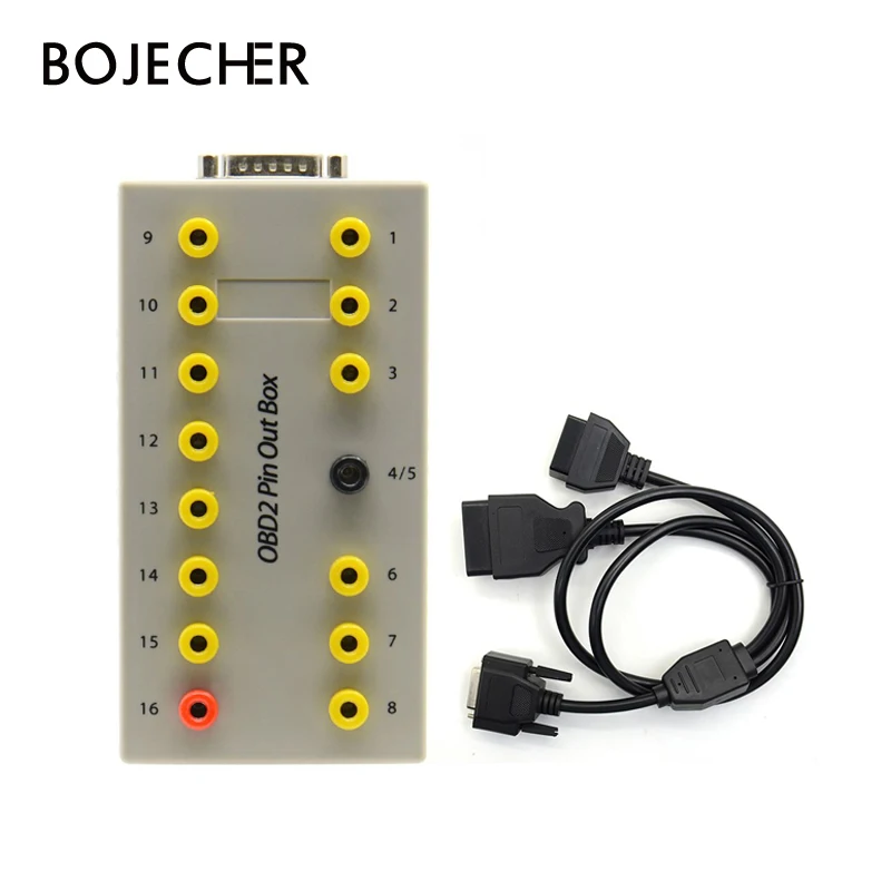 Тестер Разрыва OBD2 OBDII Pin Out Box автомобильный диагностический кабель с
