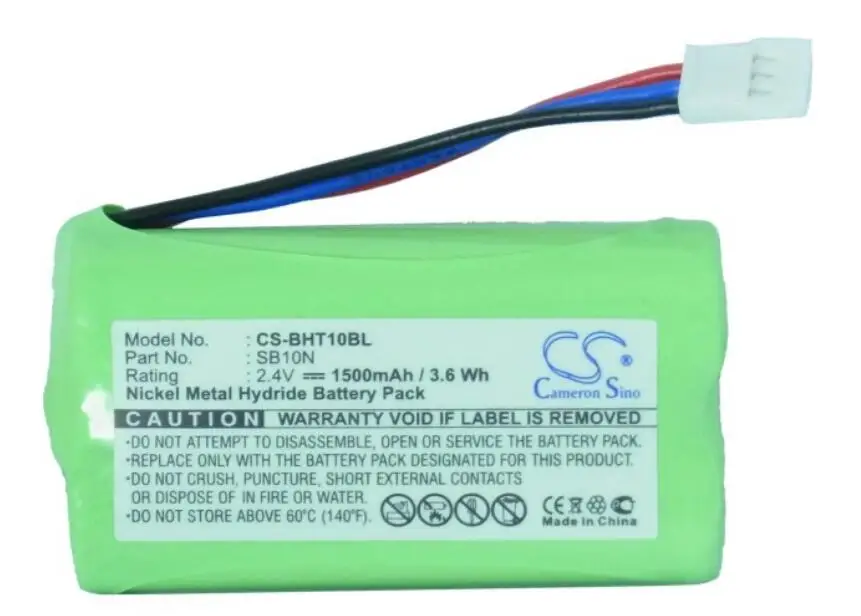 Аккумулятор Cameron Sino 1500 мАч для DENSO DS26H2-D GT10B NIPPON SB10N штрих-код аккумулятор сканера |