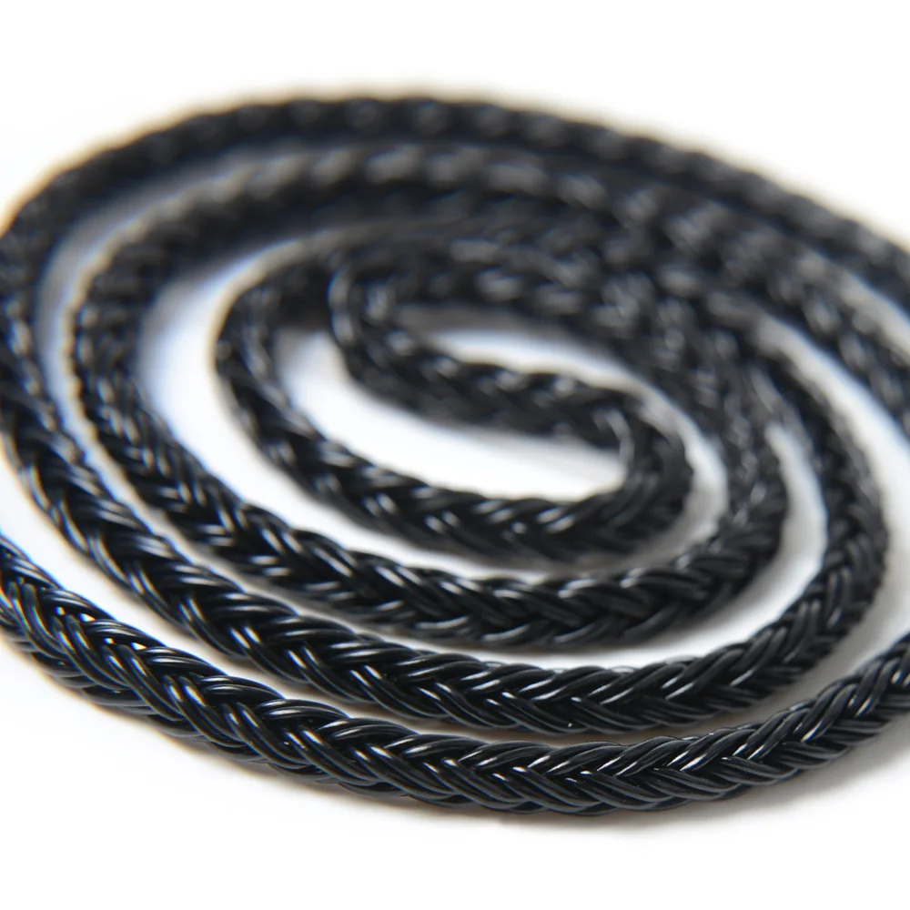 NICEHCK 16 Core Silver Plated Cable 3.5/2.5/4.4mm Plug MMCX/2Pin Connector Cable For TRN V80 AS10 BA10 NICEHCK M6 HK6 HK8 NK10