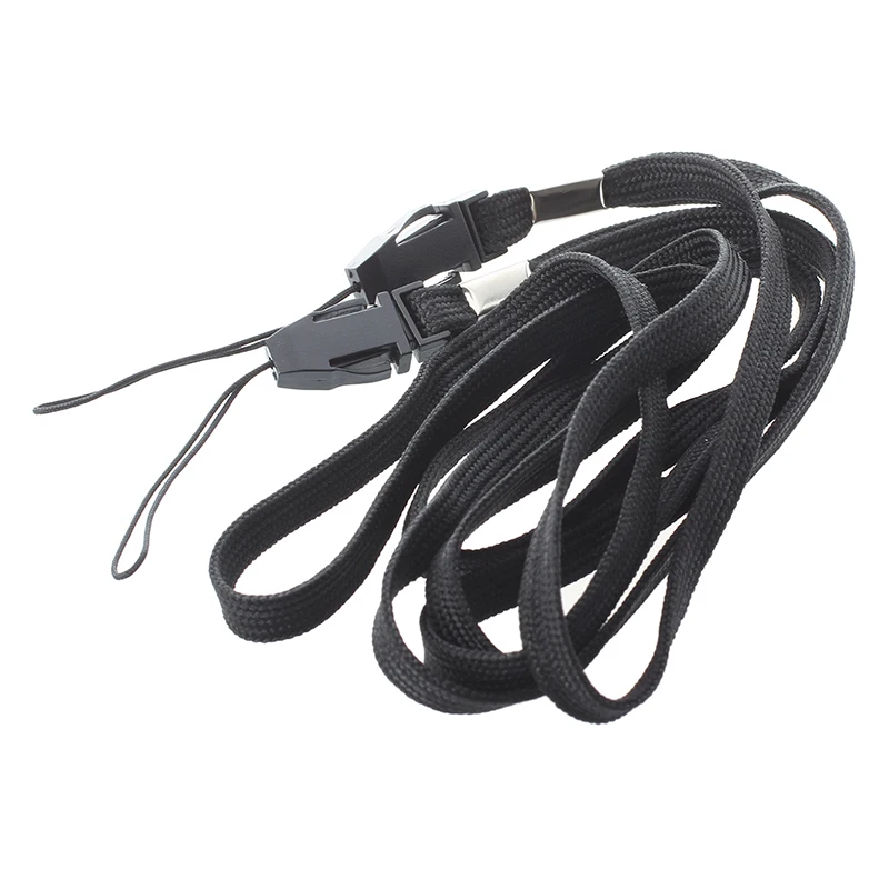 

2 x Straps Neck straps for Mp3 Portable Camera Phone Identity Card - Black