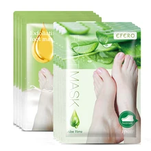 EFERO отшелушивающая маска для ног педикюрные носки детская маска для ног удаление отшелушивающей кожи маска для ног пилинг кутикул 8 пар