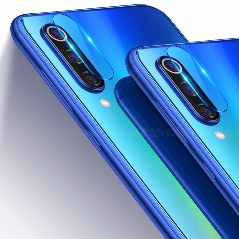 For Xiaomi Mi 9 Mi9 SE Camera Lens Protector Tempered Glass Camera Lens Film Protection Camera Lens Metal Ring Case Cover Bumper