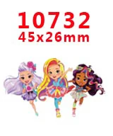 30 шт мультфильм персонаж плоское украшение из смолы PR 714 - Цвет: 10732