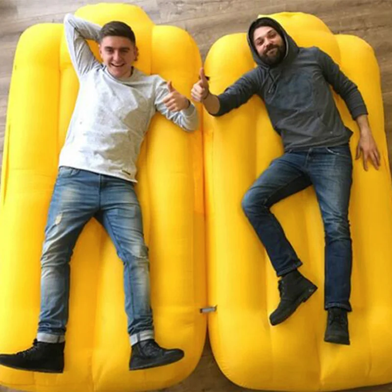 2017 NEW beach sleeping bag, inflatable sofa, lazy air sofa bed