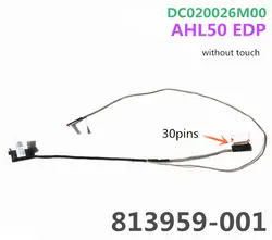 Ноутбук/Тетрадь ЖК-дисплей/светодиодный/кабель LVDS Flex кабель для hp 15-AC 15-AF 250G4 255G4 TPN-C125 30PIN DC020026M00 AHL50 электронной обработки данных