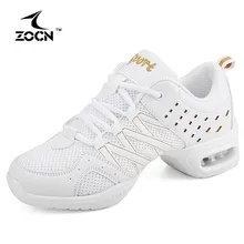 ZOCN 2016 New Dance Shoes Women Hip Hop Jazz Salsa Dance Shoes Breathable Fashion Shoes Soft And Comfortable Chaussures Femme