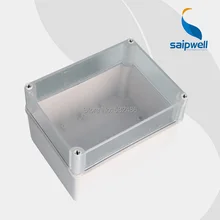 Saipwell ABS Enclosure IP66 Waterproof Electronic Enclosure Box with Clear Cover 150*200*130mm