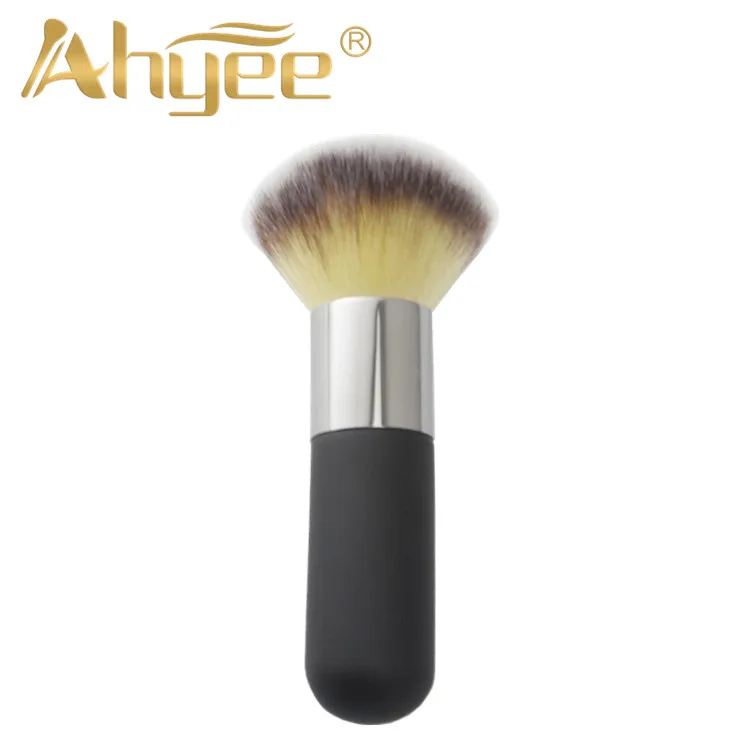 

1PC N1 Airbrush Powder & Bronzer Makeup Brush it is Rubber Handle Synthetic Hair Foundation Cosmetic Tools for Women Lady Girl