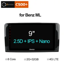 Ownice C500+ G10 Android 8.1 8 CORE CAR DVD player For Mercedes Benz GL ML CLASS W164 ML350 ML500 X164 GL320 GPS stereo radio 4G