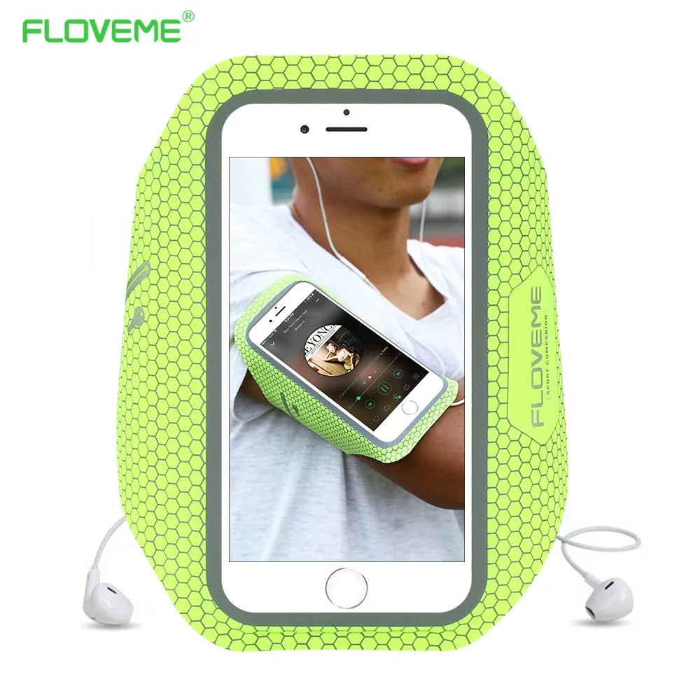 FLOVEME Watreproof شارة رياضية غطاء حقيبة لهاتف أي فون 6 7 الهاتف المحمول حقيبة تشغيل الذراع الفرقة 4.8 بوصة جراب هاتف FLOVEME Watreproof شارة رياضية غطاء حقيبة لهاتف أي فون 6 7 الهاتف المحمول حقيبة تشغيل الذراع الفرقة 4.8 بوصة جراب هاتف