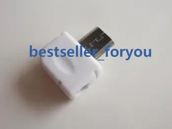 

5Pcs Micro USB 5 Pin Right Angle Male Plug Socket Connector& White Cover B