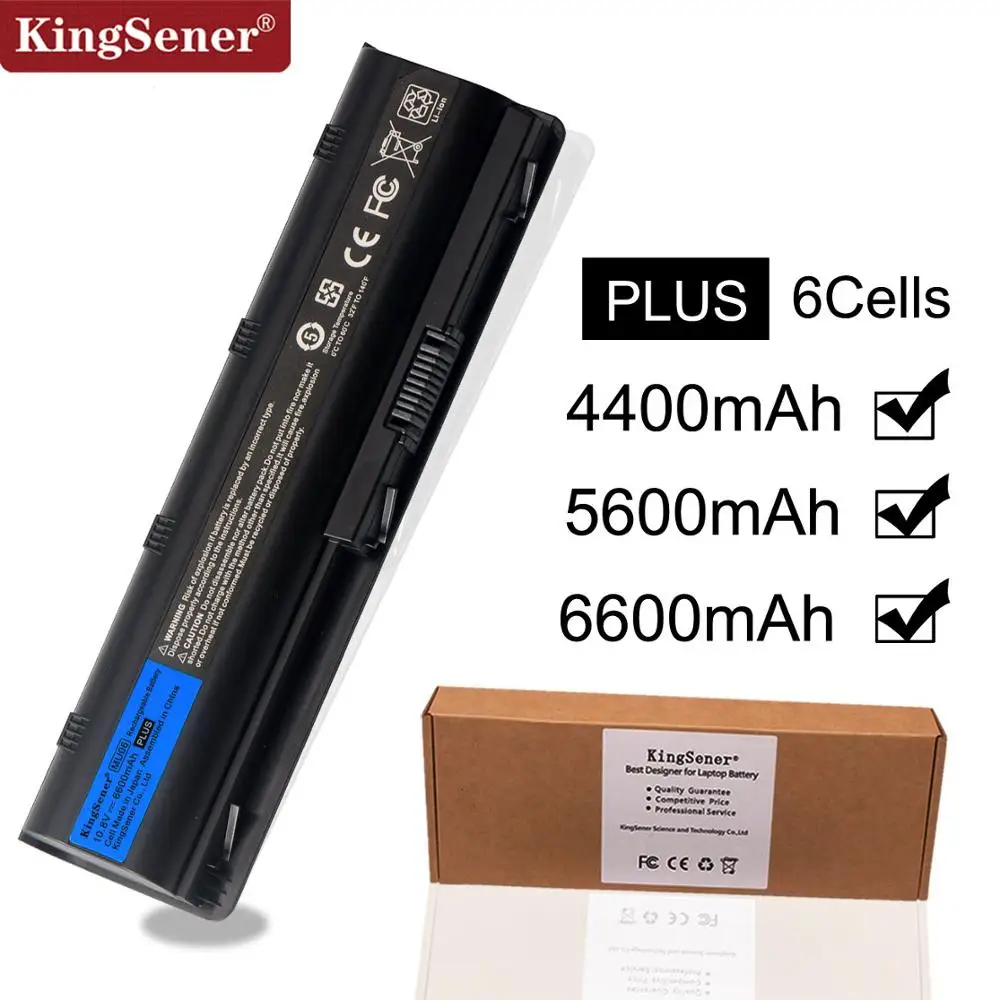 KingSener ячеечная новая MU06 Батарея для hp 430 431 435 630 631 635 636 650 655 CQ32 CQ62 G32 G42 G72 G56 G62 G7 DM4 593553-001 аккумулятор большой емкости