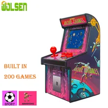 Мини Ретро аркадная портативная игровая консоль, встроенная в 200 игры, 16 бит аркадный джойстик 2,5 дюймов, классика игровая консоль