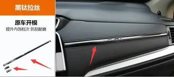 

Carbon in the control pattern interior decorative trim strip light patch 2017 2018 FOR Honda CRV cr-v