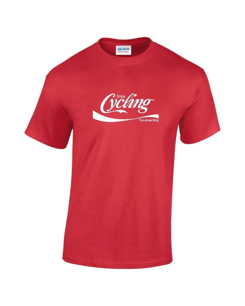 4 Enjoy Велоспорт велосипед мужские с принтом T-Shirt2019 брендовая футболка Homme Футболки с принтом мужские Harajuku брендовые футболки - Цвет: 4