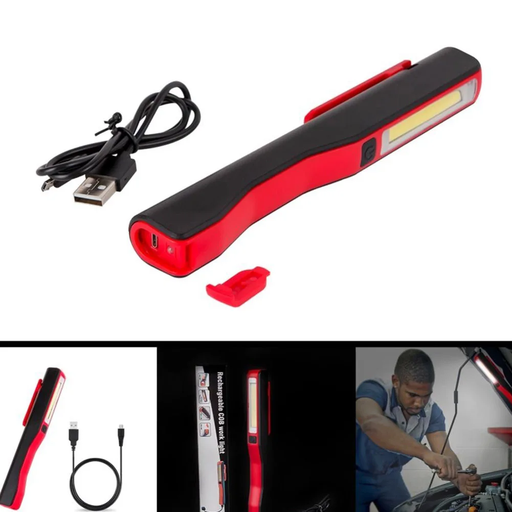 Lanternas e Lanternas caneta Ímã clipe usb lâmpada Distância Focal : Não Ajustável