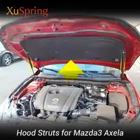 Car Bonnet Hood Hydraulic Rod Strut Spring Lift Shock Bars Bracket Accessories For Mazda 3 Mazda3 Axela 2013-2019 BM/BN/BP