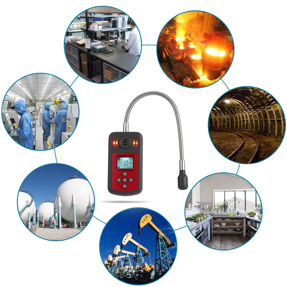 Handheld Automotive Mini Combustible Gas Detector Gas Leak ...