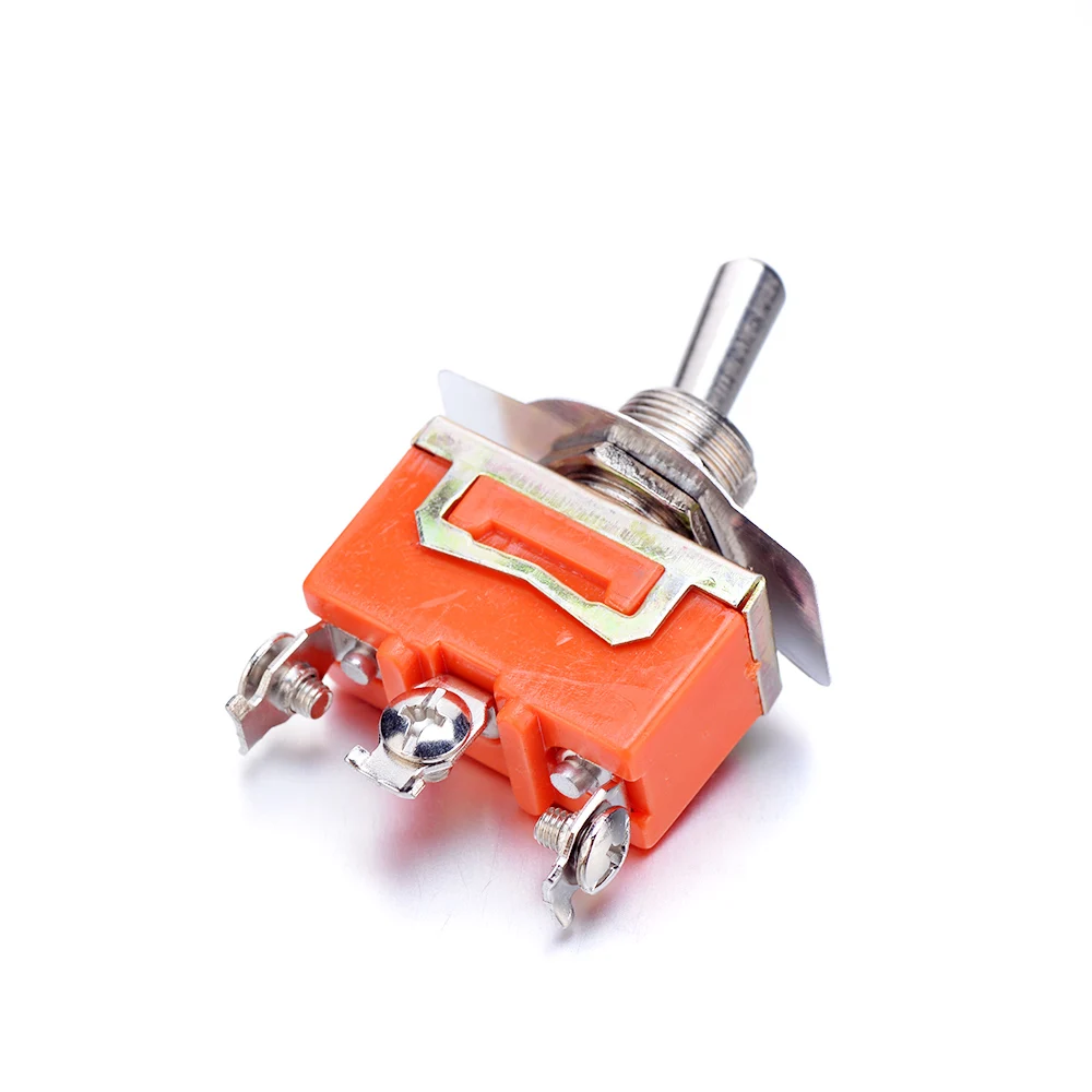 2pcs Kn1121 Single Pole Double Throw 3 Pins 2 Way Position