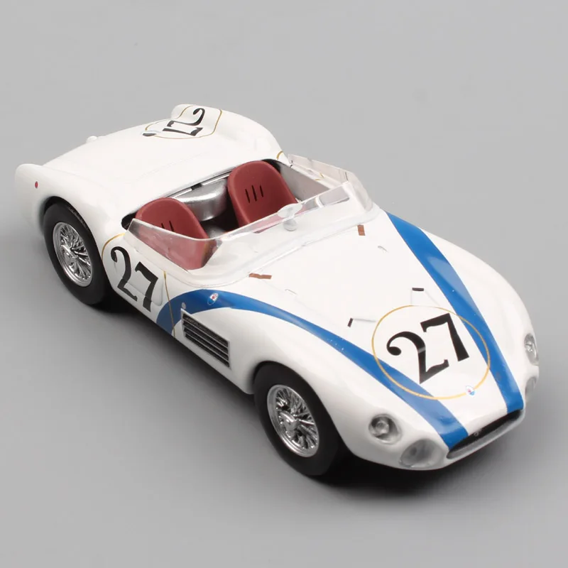 

1:43 Scale vintage Tipo 200S 200SI 12 Hours of Sebring 1957 No.27 Reventlow Pollack endurance race metal diecast cars model toys