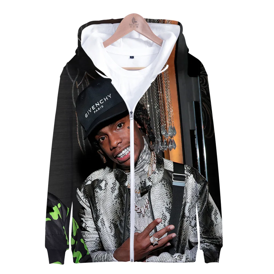 YNW Melly 3D Print Hoodies Sweatshirt Men and Women Casual