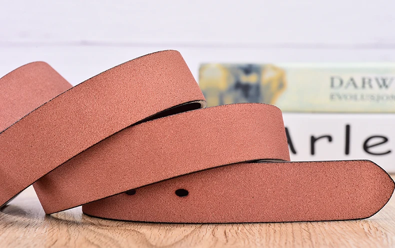 brown belt women 【DWTS】Women's Belt Fashion Women Female Belt Genuine High Quality Belts For Women Female Belt Pin Buckles Fancy Vintage for Jean leather waist belt