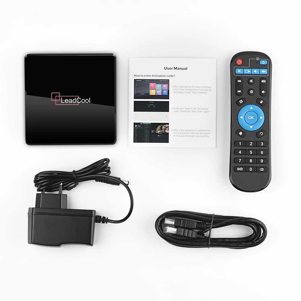 IPTV арабский Франция Бельгия Нидерланды Leadcool X Android 7,1 1G 8G S905W QHDTV 1 год Бельгия Нидерланды IPTV Франция арабский