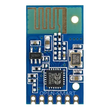 

2.4G Wireless Serial Transparent Transceiver Module 3.3V for Arduino Built-in PCB Antenna / UART TTL serial