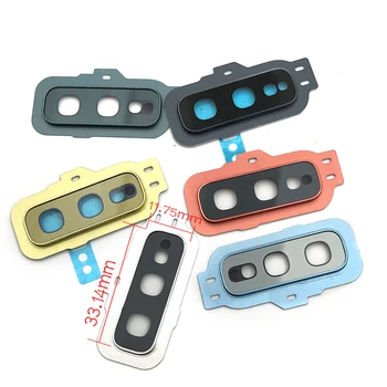 

10 pcs/lot New For Samsung Galaxy S10e Back Rear Camera Glass Lens Circle Cover With Adhensive Replacement parts