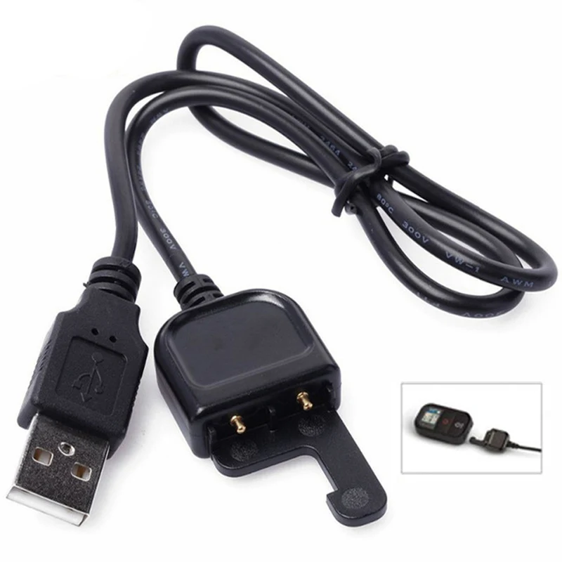 For Gopro action camera accessories Remote control charging cable USB