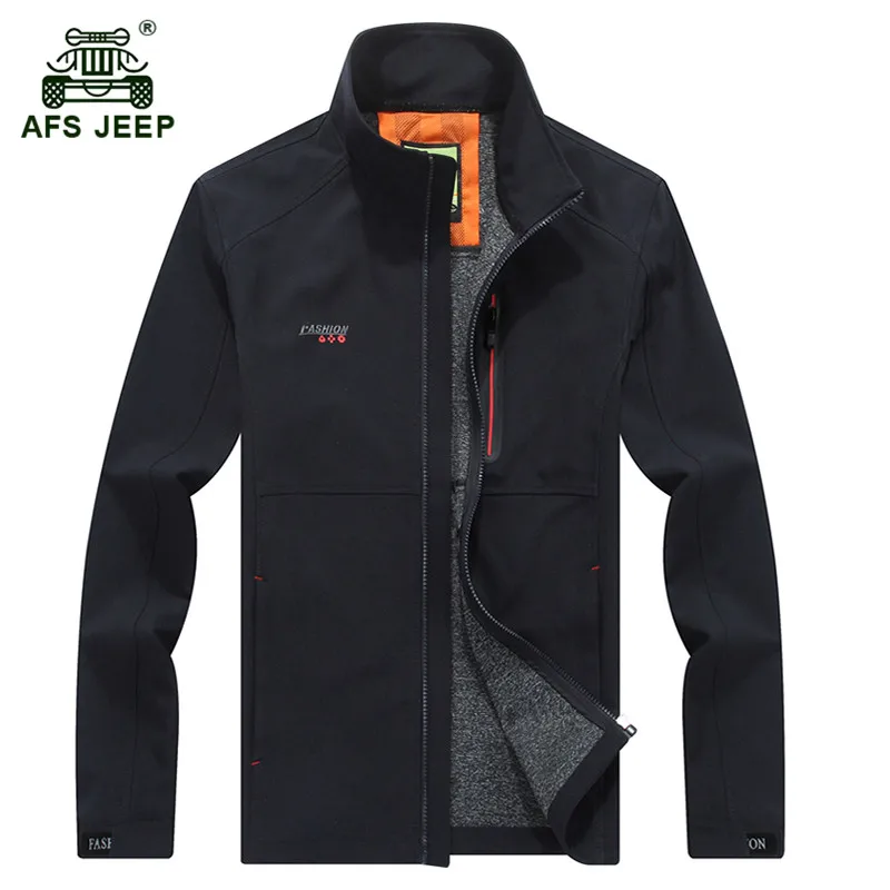 

AFS JEEP 2017 Quick-dry jacket Spring men's good quality casual brand windproof jackets coats man autumn army green coat M-4XL