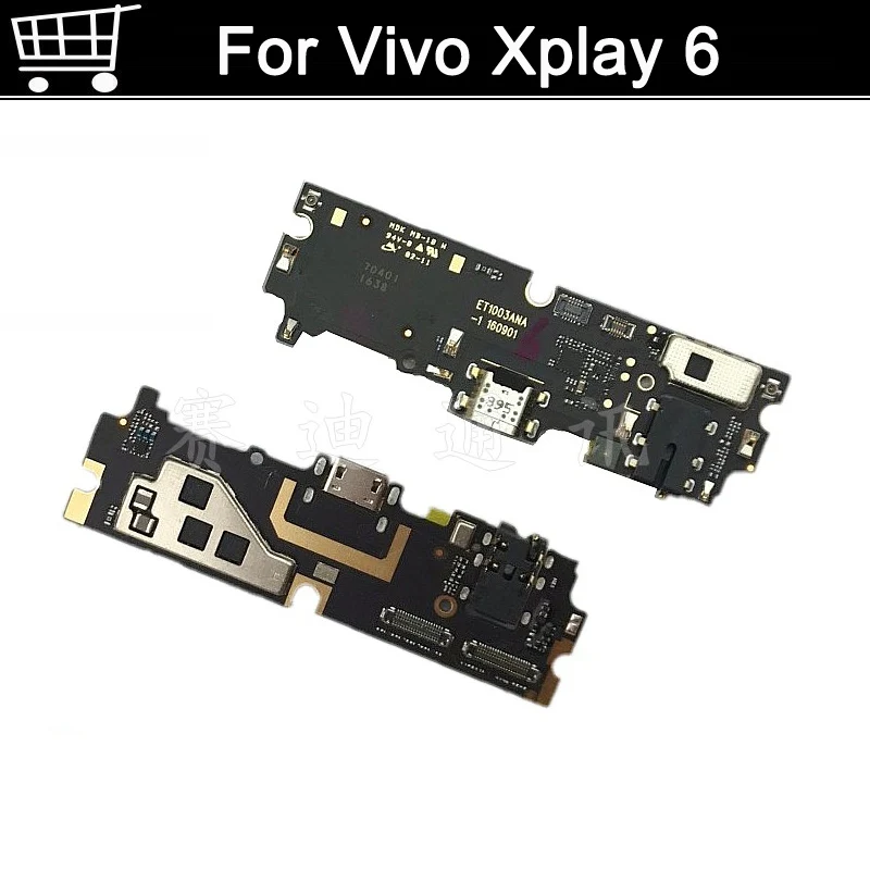 For Vivo Xplay 6 USB Port Charging Dock Charger Board &amp Microphone Earphone Jack Xplay6 phone Usb Earpiece | Мобильные телефоны