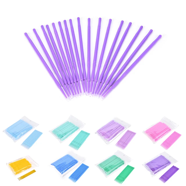 Best Offers Disposable Eyelash Extension Micro Brush Individual Applicators Mascara Wands Tools For Women Makeup Cosmetic Accessories 100PCS Best Offers Disposable Eyelash Extension Micro Brush Individual Applicators Mascara Wands Tools For Women Makeup Cosmetic Accessories 100PCS
