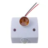Lamp Base E27 Standard AC 170V-250V LED Lamp Bulb Base Infrared IR Sensor Automatic Wall Light Holder Socket PIR Motion Detector ► Photo 3/6