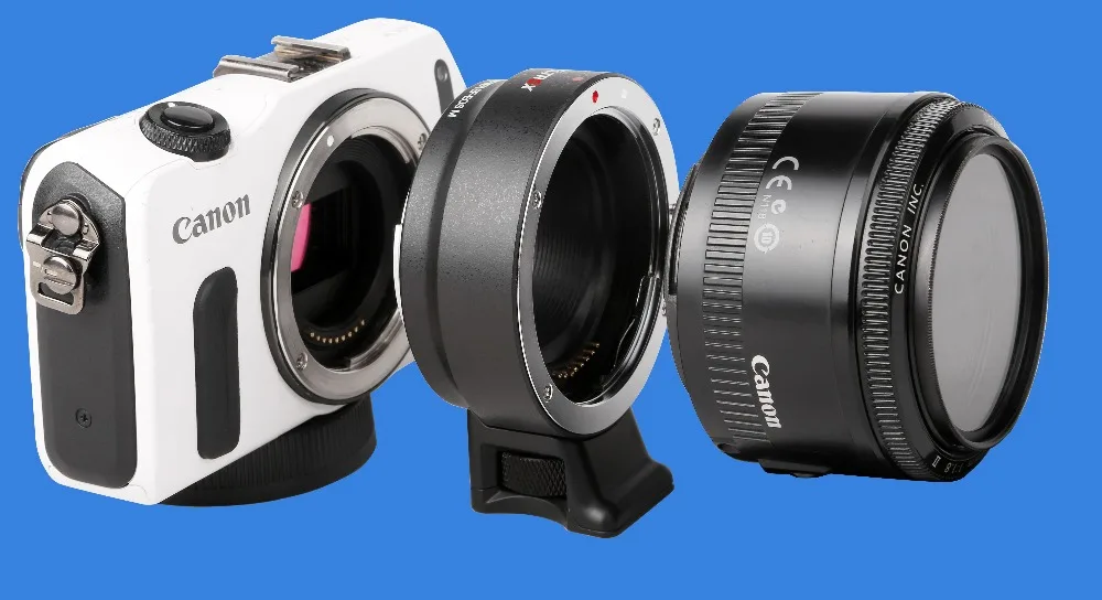 VILTROX EF E0S M Кольцо адаптера объектива с автофокусом для камеры canon Micro single M5 M10 M6