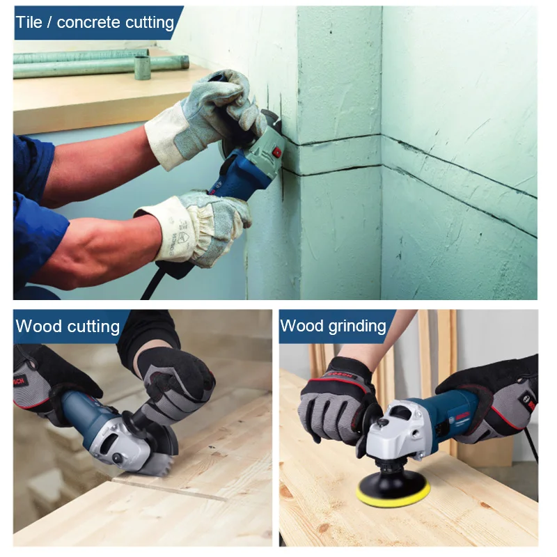 BOSCH GWS6-100, угловая шлифовальная машина 220 В, шлифовальная машина ...