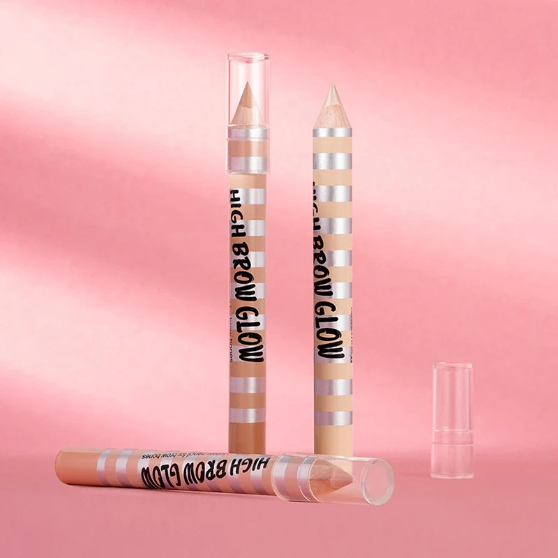 Concealer Pen Houten Handvat Zachte Gezichtscrème Waterdicht Contour Beige Fleuren Kleur Natuurlijke Double Head | Красота и