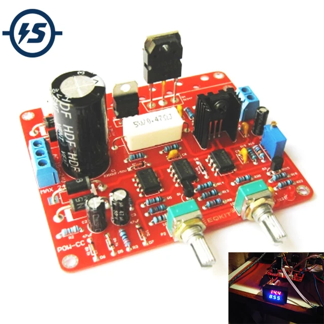 AC 15 24V to DC 0 30V 2mA 3A Regulated Power Supply Kit AC DC DIY