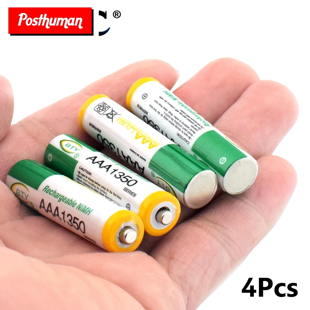 Postuman аккумуляторная батарея HR03 LR03 MN2400 MICRO 24A 24AC 4003 824 1350mAh Ni-MH многоцелевая AAA аккумуляторная батарея