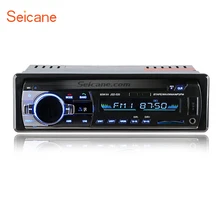 Seicane Универсальный 1 Din аудио стерео радио Bluetooth Handsfree призывает MP3 плеер автомобиля FM с 4 канала SD удаленного Управление aux