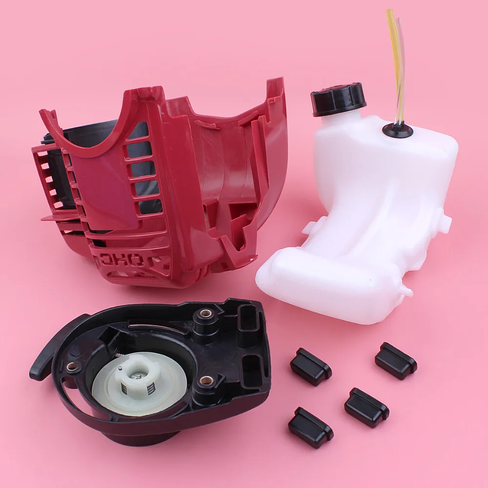 Top Cylinder Cover Starter Fuel Tank Kit For Honda GX35 GX35NT HHT35S Lawn Mower