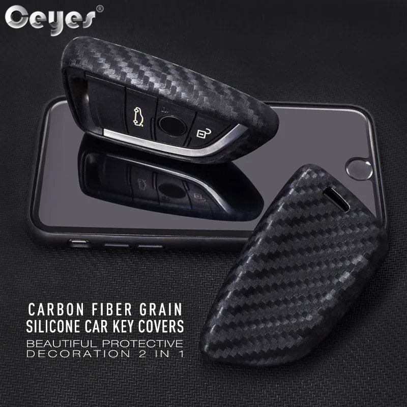 

Ceyes Car-Styling Auto Protection Covers Shell Carbon Fiber Grain Stickers Case For Bmw X1 X5 X6 2014 2016 5 Series Accessories