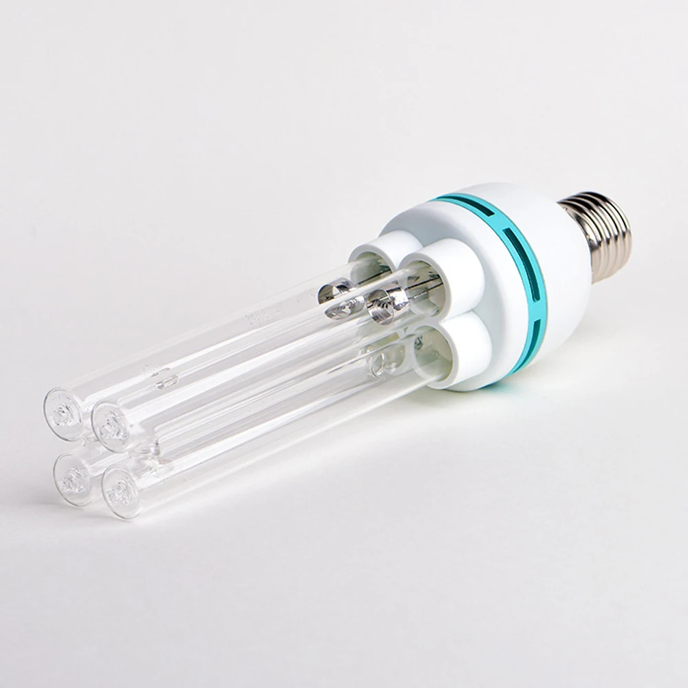 E27 UVC ультрафиолетового излучения UV светильник лампочка лампы дезинфекции озоном стерилизации против клещей светильник s бактерицидные лампы AC220V 15-36W