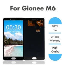 10 шт./лот для Gionee M6 ЖК-экран с сенсорным дигитайзером для Gionee M6 дисплей в сборе Ремонт DHL EMS