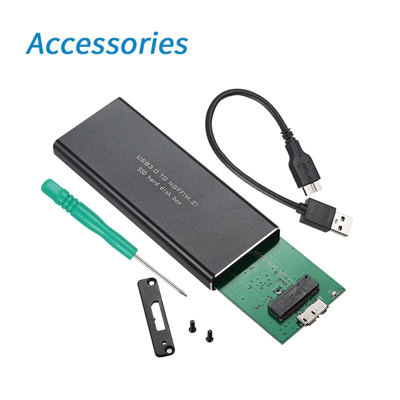 Универсальный адаптер NGFF M.2 к USB 3 0 5 Гбит/с корпус SSD чехол для хранения подходит