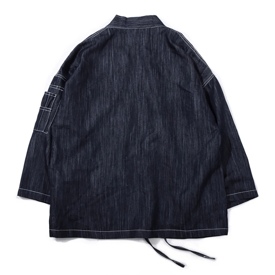 Anorak Denim Jacket Men Oversized Japanese Streetwear Kimono Jeans Jacket Vintage Mont Cowboy Hip Hop Punk Rave Clothes 5J049 Anorak Denim Jacket Men Oversized Japanese Streetwear Kimono Jeans Jacket Vintage Mont Cowboy Hip Hop Punk Rave Clothes 5J049