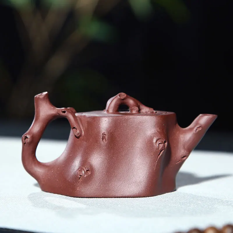 Yixing фиолетовый песок Teaware песка цветы в дождь